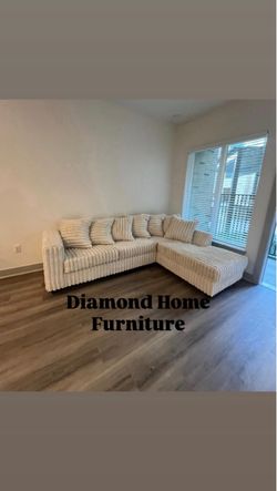 Gia Sectional White 🌹🥰🚛🌺🌹🔥🥳😎☘️