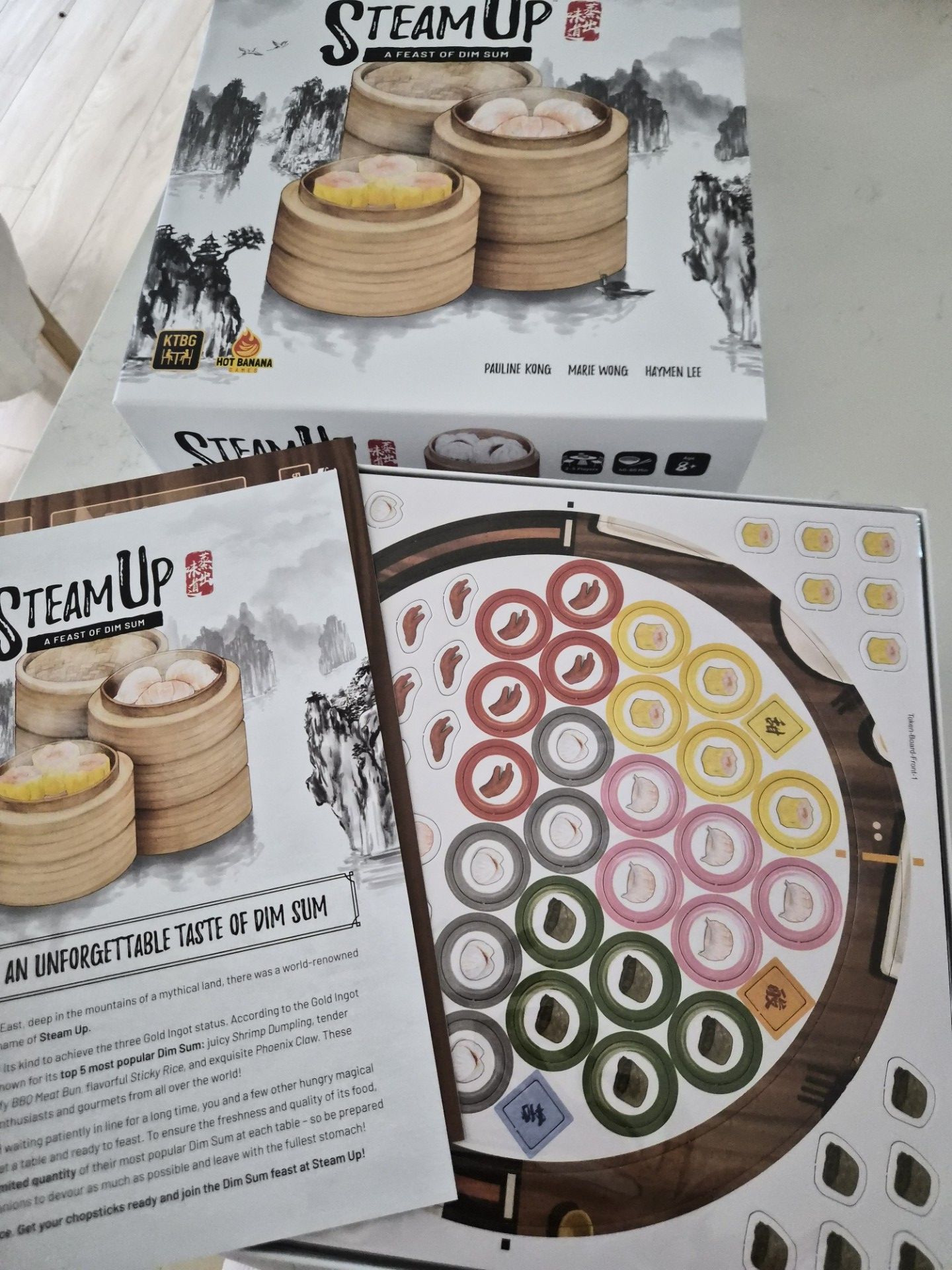 Board game Steam up