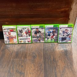 XBOX 360 Sport Games Bundle