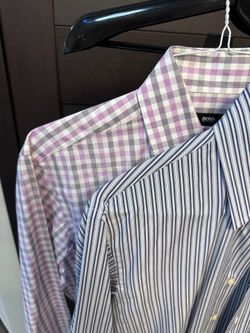 Hugo Boss Men’s Dress Shirts (2) Regular Fit 16 32/33 - $25ea.