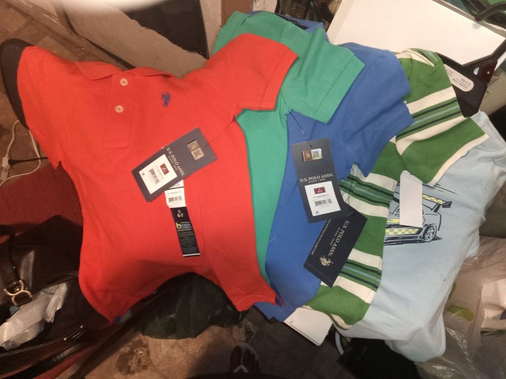 Little Boys Shirts Sizes 6-8