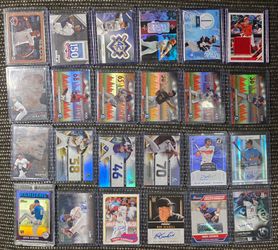 MLB Auto, Patch, Numbered Lot