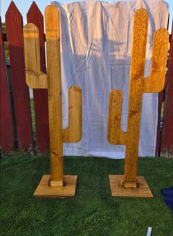 Western cactus decorations