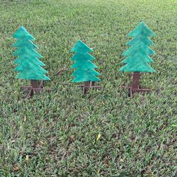 Wooden Christmas Trees
