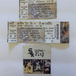 Chicago White Sox Ticket Stub