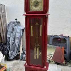 6 Foot Antique Clock Over 40 Years 