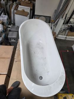 Ove Decors Teresa 59" Freestanding Bathtub