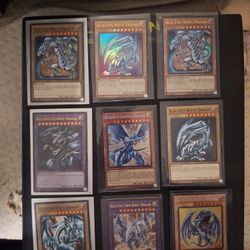 Yugioh Cards Blue Eyes White Dragon