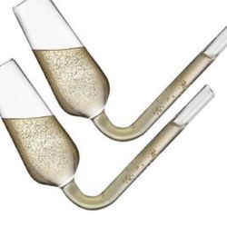 Champagne Guzzler Glasses - 2 Pack - *BRAND NEW*