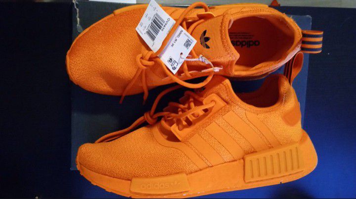 Orange Adidas Sneakers