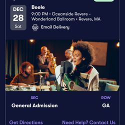 BEELE CONCERT