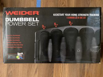 Weider Dumbbell Set