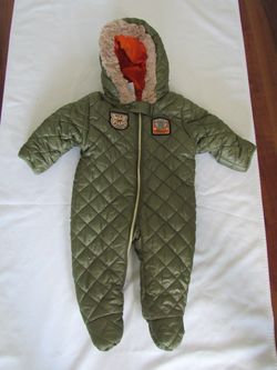 Baby Boys 3/6 Months Snowsuit, Duck Duck goose