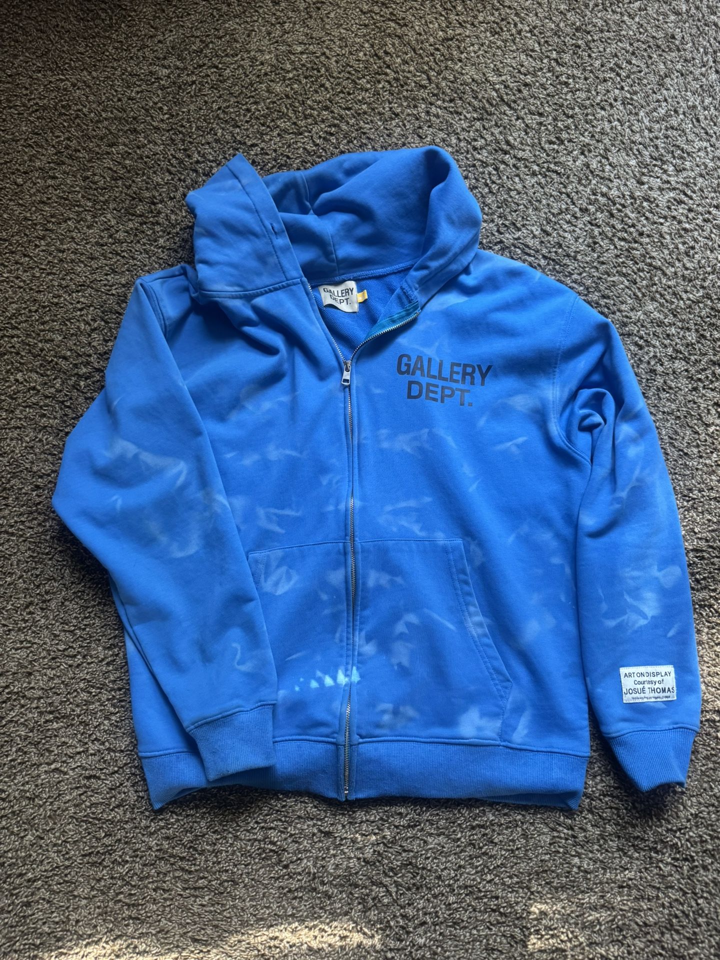 Blue Gallery Dept Hoodie 150$ Size Medium
