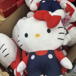 Hello Kitty Plush Backpack 