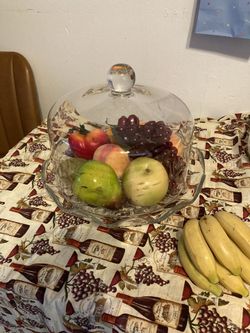 Princess House Heritage Pie / Cake Plate And Dome