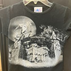Disney Resort Nightmare Before Christmas Cropped T-Shirt
