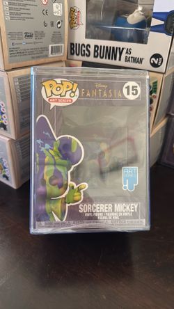 Sorcerer Mickey painted