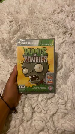 Plants vs. Zombies Xbox 360 Platinum Hits Brand new Sealed