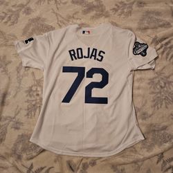 Dodgers Woman/youth Rojas White Jerseys $50ea Firm S M L Xl 2x 