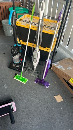 Cleaning Vacuum And Swifter $15 Each