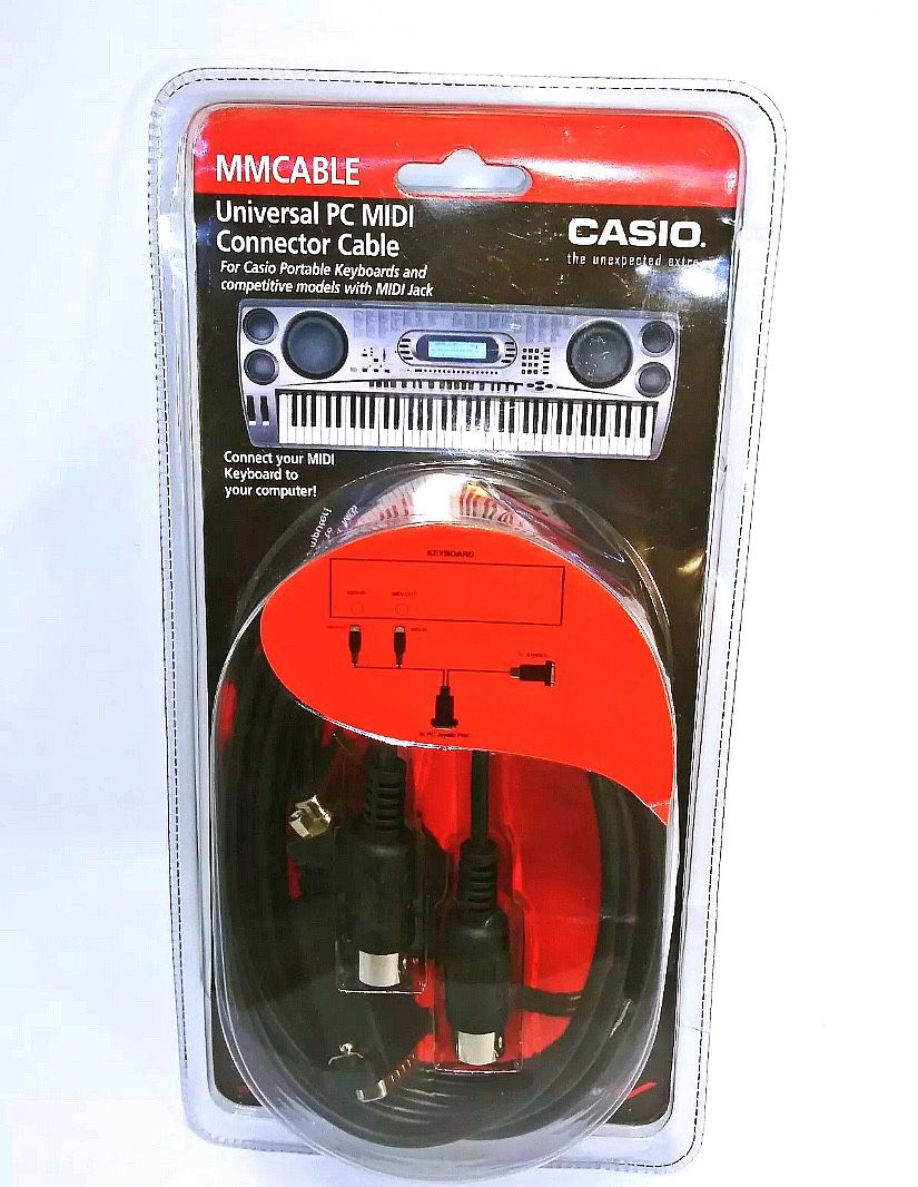 Casio MIDI cable