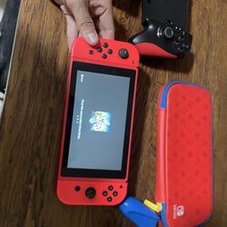 Nintendo switch Mario edition