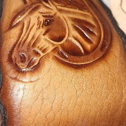 Leather Horse Purse With Small Saddle 