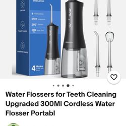 OPERAN Cordless Water Flosser for Teeth Cleaning - 300ml