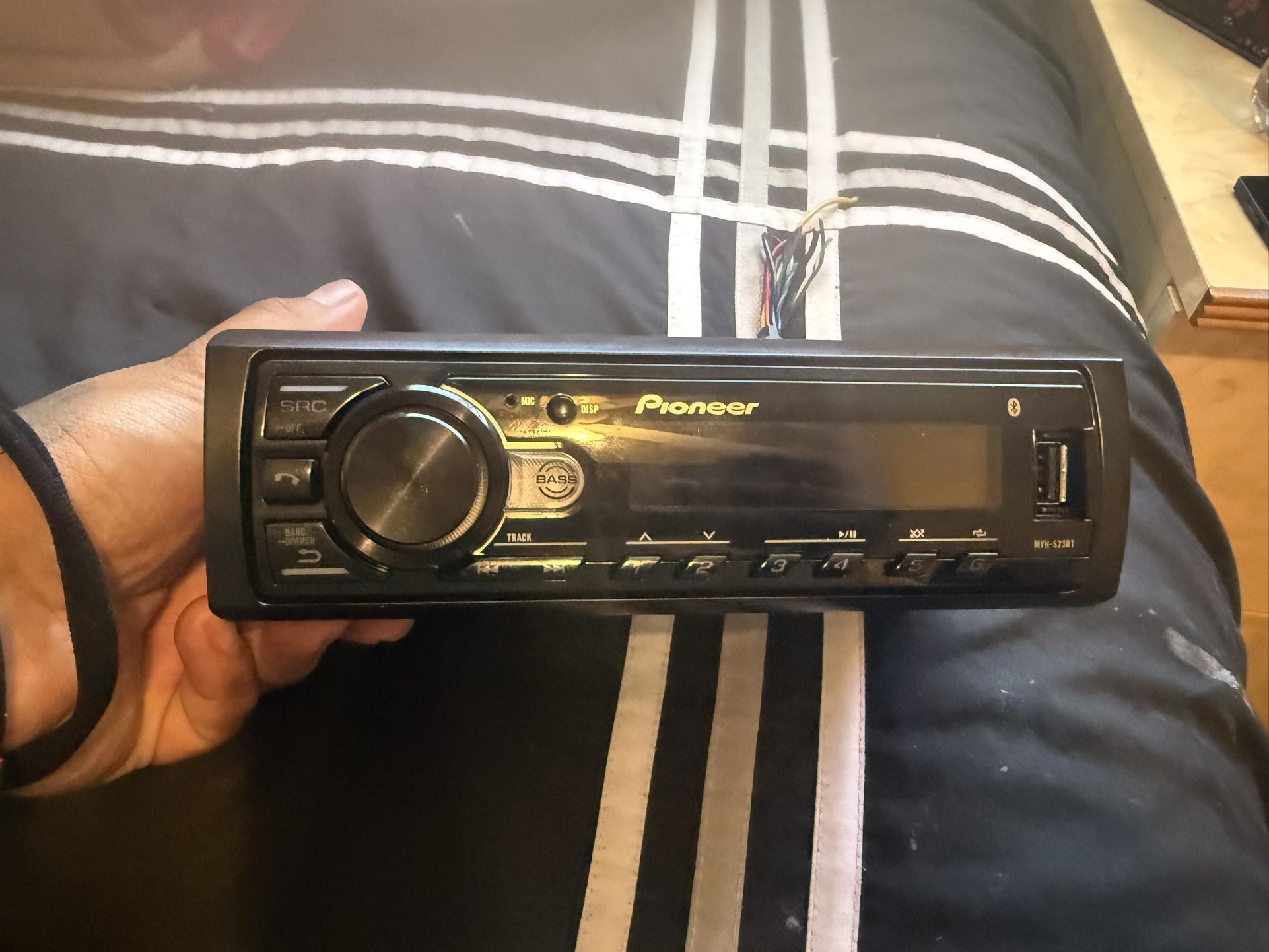 Pioneer MVH-S23BT In-Dash - Bluetooth Car Stereo with USB Inputs, and Hands-Free Calling - Audio Dig