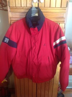 Nice warm Nautica coat. Size med. but runs large.