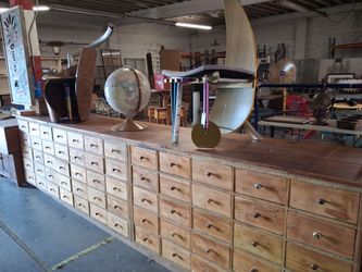 Vintage apothecary cabinet