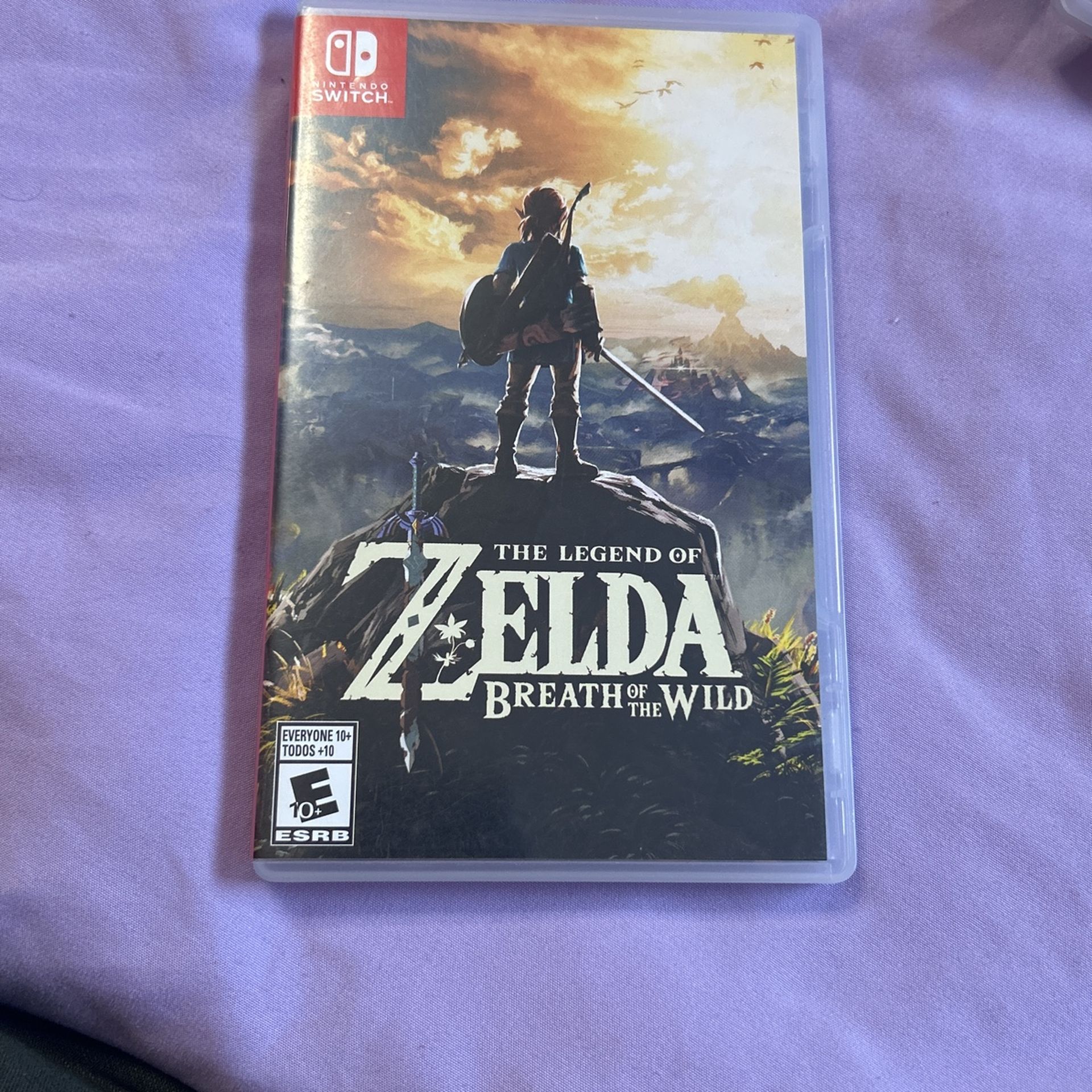 Legend Of Zelda Breath Of The Wild Nintendo Switch