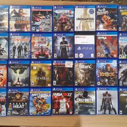 Playstation 4 Games (36) PS4
