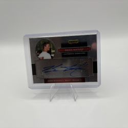 Brain Matusz Baltimore Orioles Autographed Card #AU-BIM.