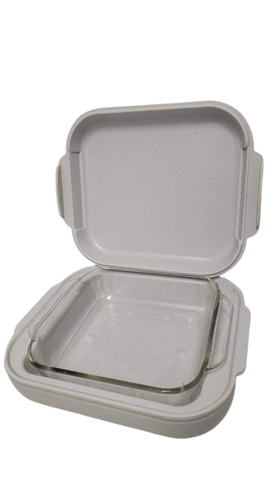 Vintage Aladdin Insulated TEMPRESERVE & PYREX Baking Pan Dish