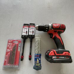 1/2” Drill/Driver & Accessories 