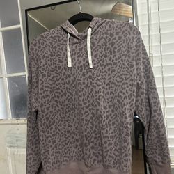 Purple Cheetah Print hoodie