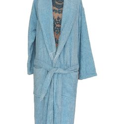 👉Size: M 💯% Cotton women & men bathrobe👉 Size:M