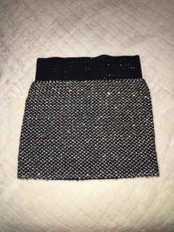 Stretchy Sequin skirt