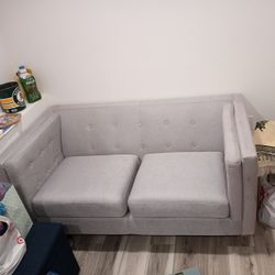 Grey Couch 62 Inches Wide 33 Inches Of Depth 