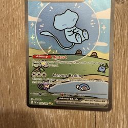 Bubble Mew Ex 232/091 Holo Paldean Fates English 