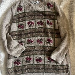 Vintage Embroidered Sweater 