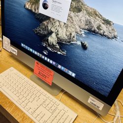 iMac 5k Retina 27”Desktop- 4.0GHz Quad-Core i7 16GB RAM 1.25 TB