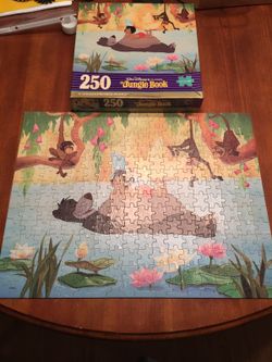 Jungle book collectible puzzle.