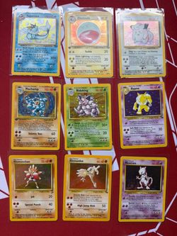 Original Base Set Holo Pokemon