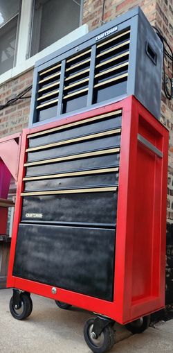 12 Drawers 2 Pieces Craftsman toolbox