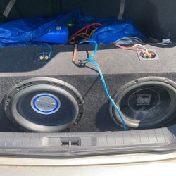 12 subwoofer / 3000 watt amp