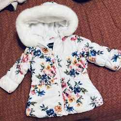 Baby Girls Hooded Coat