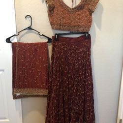 Indian wedding dress (Lehenga Choli)